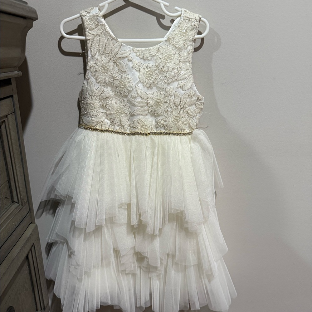 American Princess Satin White Dress